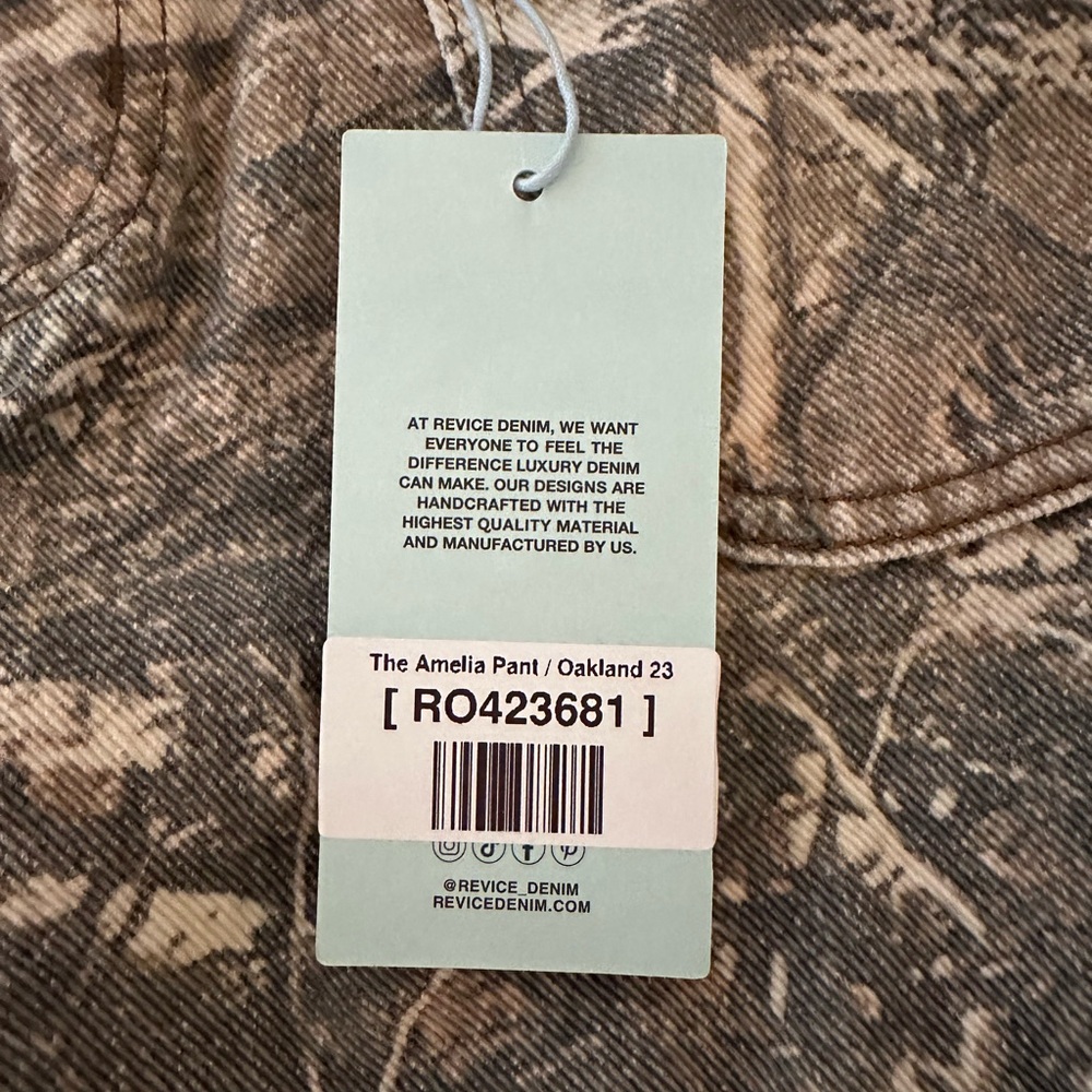 Revice Denim Amelia Pant/Oakland - Picture 3 of 3